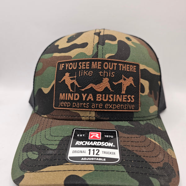 "Mind Ya business-Jeep parts"
