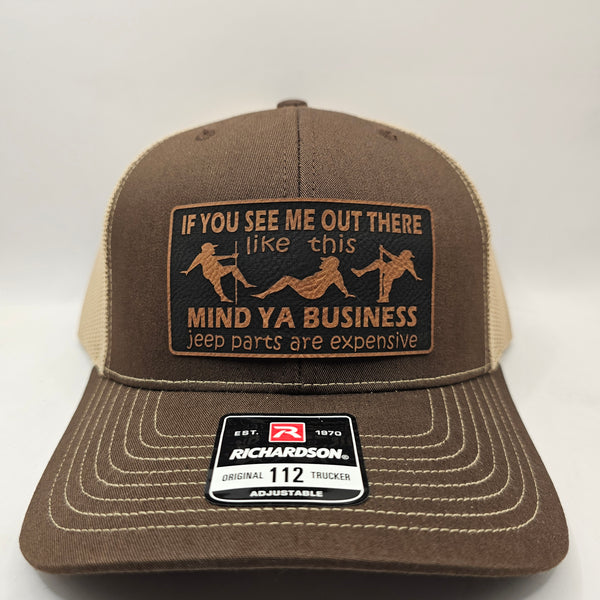 "Mind Ya business-Jeep parts"