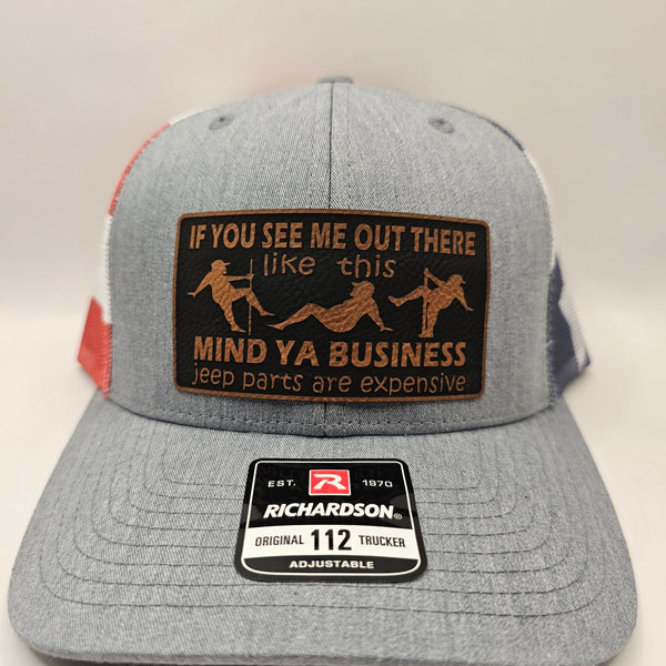 "Mind Ya business-Jeep parts"