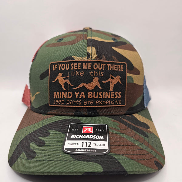 "Mind Ya business-Jeep parts"