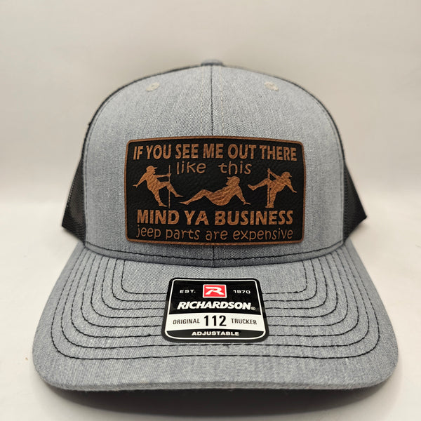 "Mind Ya business-Jeep parts"